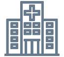 Joint Venture Hospital Icon for diagnostic center development and independent diagnostic imaging facility development